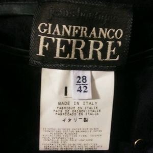Gianfranco ferre black pants